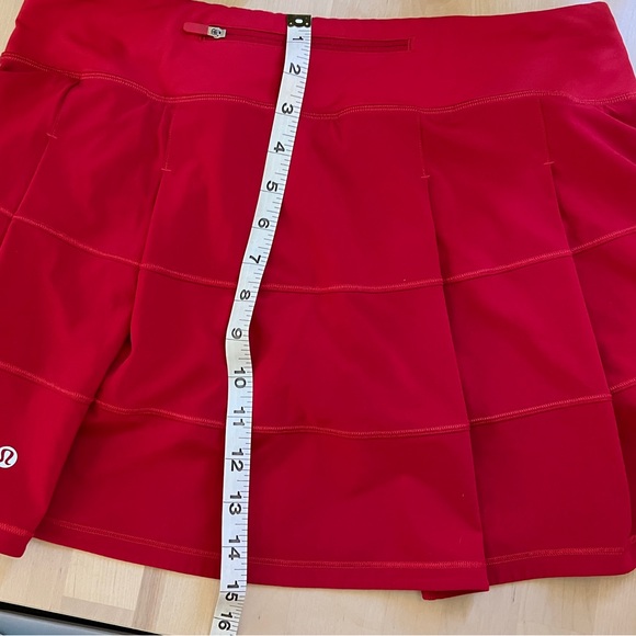Stylish Red Women's Skirt - Picture 6 of 6